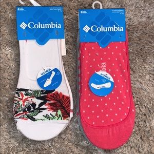 Columbia ultra low & liner socks